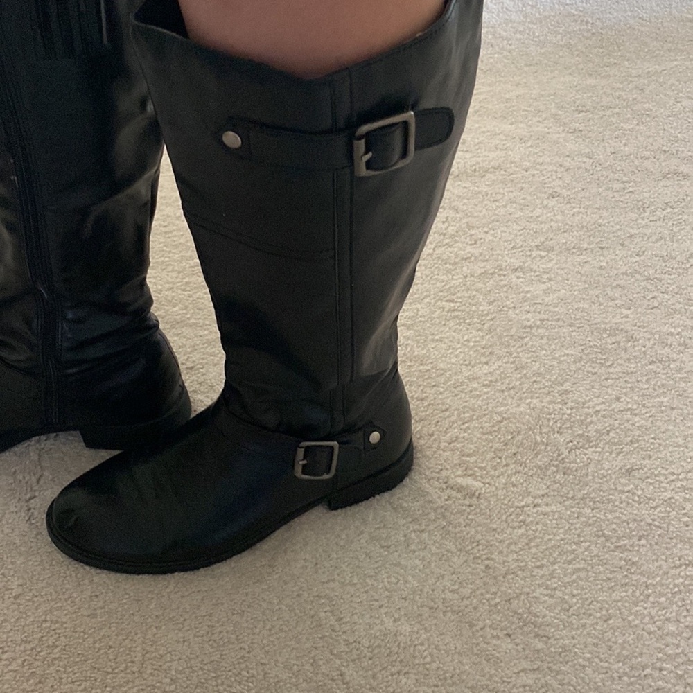 Kenneth Cole size 9 boots black - Picture 2 of 4